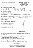 Đề thi giữa học kì 1 môn Toán lớp 9 năm 2022-2023 - Trường THCS Nguyễn Trường Tộ – Hà Nội