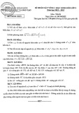 Đề thi học sinh giỏi môn Toán lớp 9 năm 2022-2023 - Phòng GD&ĐT Hoàn Kiếm – Hà Nội (vòng 1)