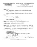 Đề thi học sinh giỏi cấp tỉnh môn Toán lớp 9 năm 2022-2023 - Phòng GD&ĐT Nghĩa Đàn – Nghệ An