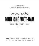 Lược khảo binh chế Việt Nam qua các thời đại