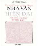 Tìm hiểu các nhà văn hiện đại: Phê bình văn học (Quyển tư - Tập thượng): Phần 1