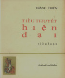 Nghiên cứu tiểu thuyết hiện đại: Phần 1