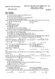 Đề thi giữa học kì 1 môn Vật lý lớp 11 năm 2022-2023 - Trường THPT Hồ Nghinh (Mã đề 007)