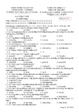 Đề thi giữa học kì 1 môn Hóa học lớp 12 năm 2022-2023 - Trường THPT Nguyễn Tất Thành (Mã đề 316)