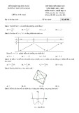 Đề thi giữa học kì 1 môn Toán lớp 12 năm 2022-2023 - Trường THPT Hồ Nghinh (Mã đề 001)