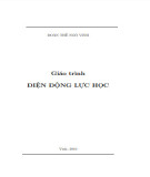 Giáo trình Điện động lực học: Phần 2 - Đoàn Thế Ngô Vinh