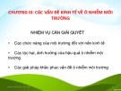 Bài giảng Kinh tế môi trường - Chương 3: Các vấn đề kinh tế về ô nhiễm môi trường