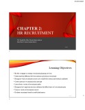 Lecture Human resource acquiring: Chapter 2: HR Recruitment