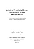 Master's thesis of Engineering: Analysis of physiological tremor mechanisms in surface electromyogram