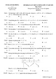 Đề thi KSCL môn Toán lớp 12 năm 2023 - Sở GD&ĐT Hải Phòng (Mã đề 123)