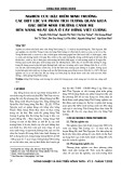 Nghiên cứu đặc điểm sinh trưởng các đợt lộc và phân tích tương quan giữa đặc điểm sinh trưởng cành mẹ đến năng suất quả ở cây Hồng Việt Cường