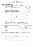 Đề thi giữa học kì 1 môn Toán lớp 12 năm 2022-2023 - Trường THPT Thủ Đức