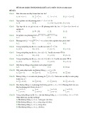 Đề thi giữa học kì 2 môn Toán lớp 10 năm 2022-2023 - Trường THPT Thủ Đức