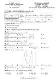 Đề thi giữa học kì 2 môn Toán lớp 10 năm 2022-2023 - Trường THPT số 2 Bảo Thắng