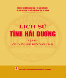 Ebook Lịch sử tỉnh Hải Dương, Tập 3 (từ năm 1883 đến năm 1945): Phần 2