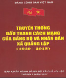Ebook Truyền thống đấu tranh cách mạng của Đảng bộ và nhân dân xã Quảng Lập (1930-2015): Phần 1