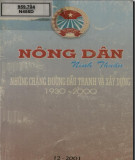 Lịch sử nông dân Ninh Thuận -  những chặng đường đấu tranh và xây dựng (1930 - 2000): Phần 1