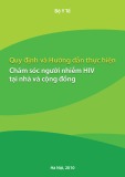 Quy định và hướng dẫn thực hiện chăm sóc người nhiễm HIV tại nhà và cộng đồng