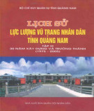 Ebook Lịch sử lực lượng vũ trang nhân dân tỉnh Quảng Nam (Tập 3): Phần 2