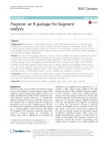 Fragman: An R package for fragment analysis