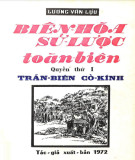 Ebook Biên Hòa sử lược toàn biên (Quyển thứ I): Phần 1