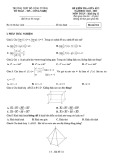 Đề thi giữa học kì 2 môn Toán lớp 11 năm 2022-2023 có đáp án - Trường THPT Đỗ Công Tưởng