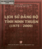 Ebook Lịch sử Đảng bộ tỉnh Ninh Thuận (1975-2000): Phần 2