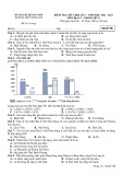 Đề thi giữa học kì 1 môn Địa lí lớp 12 năm 2022-2023 - Trường THPT Nông Sơn, Quảng Nam