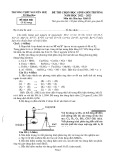 Đề thi học sinh giỏi cấp trường môn Hóa học lớp 11 năm 2022-2023 - Trường THPT Nguyễn Huệ, Phú Yên