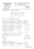 Đề thi học kì 1 môn Toán lớp 12 năm 2022-2023 - Trường THPT Nguyễn Huệ, Quảng Nam