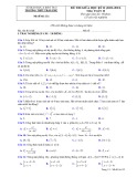 Đề thi giữa học kì 2 môn Toán lớp 10 năm 2022-2023 - Trường THPT Trần Phú, Phú Yên