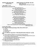 Đề thi học kì 1 môn Ngữ văn lớp 10 năm 2022-2023 có đáp án - Trường THPT Trần Phú, Phú Yên