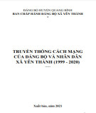 Ebook Truyền thống cách mạng của Đảng bộ và nhân dân xã Yên Thành (1999-2020): Phần 2