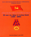 Ebook Đảng bộ dân chính Đảng tỉnh Hà Giang 50 năm xây dựng và trưởng thành (1959-2009): Phần 2