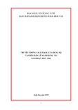 Ebook Truyền thống cách mạng của Đảng bộ và nhân dân xã Ngàm Đăng Vài (1962-2018)