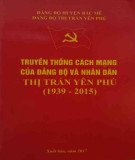 Ebook Truyền thống cách mạng của Đảng bộ và nhân dân thị trấn Yên Phú (1939-2015)