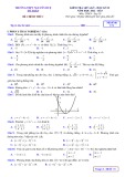 Đề thi giữa học kì 2 môn Toán lớp 10 năm 2022-2023 - Trường THPT Nguyễn Huệ