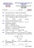 Đề thi tuyển sinh vào lớp 10 môn Toán năm 2023-2024 có đáp án - Phòng GD&ĐT Lương Tài, Bắc Ninh