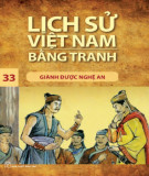 Tranh vẽ về lịch sử Việt Nam (Bộ mỏng): Tập 33 - Giành được Nghệ An