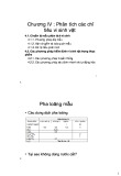 Bài giảng Phương pháp đánh giá chất lượng thực phẩm (Phần 4): Chương 4 - Hồ Phú Hà, Vũ Thu Trang