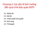 Bài giảng Bảo quản sau thu hoạch: Chương 3 - Nguyễn Thị Hạnh