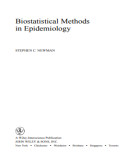 Ebook Biostatistical methods in epidemiology: Part 2