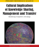 Ebook Cultural implications of knowledge sharing, management and transfer: Identifying competitive advantage - Part 1