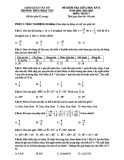 Đề thi giữa học kì 2 môn Toán lớp 7 năm 2022-2023 - Trường THCS Nhật Tân