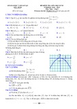 Đề thi giữa học kì 2 môn Toán lớp 9 năm 2022-2023 có đáp án - Sở GD&ĐT Bắc Ninh
