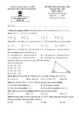 Đề thi giữa học kì 2 môn Toán lớp 7 năm 2022-2023 có đáp án - Phòng GD&ĐT Bắc Từ Liêm