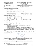 Đề thi học sinh giỏi môn Toán lớp 6 năm 2022-2023 có đáp án - Phòng GD&ĐT Vĩnh Lộc