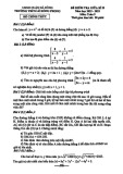 Đề thi giữa học kì 2 môn Toán lớp 9 năm 2022-2023 - Trường THCS Lê Hồng Phong