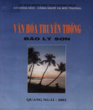 Ebook Văn hoá truyền thống đảo Lý Sơn: Phần 2