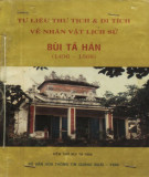 Ebook Tư liệu thư tịch và di tích về nhân vật lịch sử Bùi Tá Hán (1496-1568)